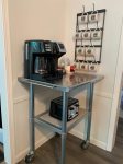 Cute coffee bar with a Keurig for your morning brew